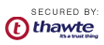 Secured by THAWTE
